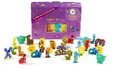 Image de la boite de jeu LA COLLECTION DES 60 FIGURINES ALPHAS - RECREALIRE