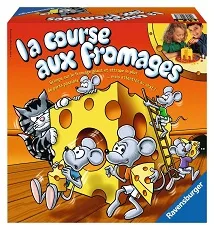 Image de la boite de jeu LA COURSE AUX FROMAGES - RAVENSBURGER