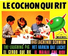 Image de la boite de jeu LE COCHON QUI RIT - 2 JOUEURS - JEUX MICHEL