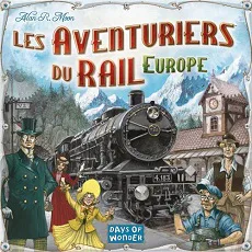 Image de la boite de jeu LES AVENTURIERS DU RAIL EUROPE - DAYS OF WONDER