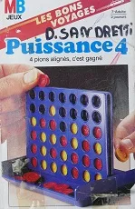 Image de la boite de jeu PUISSANCE 4 LES BONS VOYAGES - MB