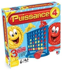 Image de la boite de jeu PUISSANCE 4 - HASBRO