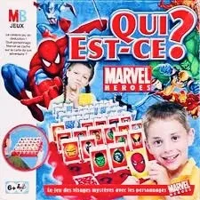 Image de la boite de jeu QUI EST-CE? MARVEL HEROES - MB
