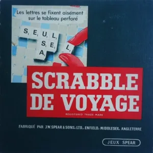 Image de la boite de jeu SCRABBLE DE VOYAGE - SPEARS GAMES