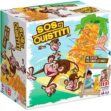 Image de la boite de jeu SOS OUISTITI - MATTEL