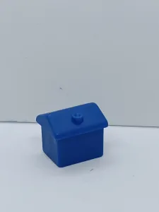 Article Maison bleue type 2 - MONOPOLY JUNIOR - A LA FÊTE FORAINE
