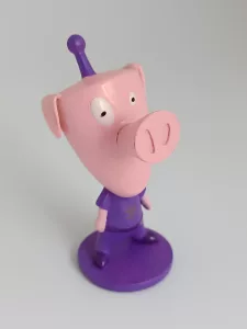 Article Cochon violet - TURBO COCHON