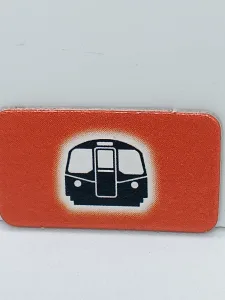 Article Ticket rouge métro - SCOTLAND YARD