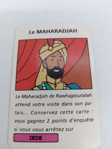 Article Le Maharadjah - TINTIN ET LE PIÈGE DU TOTEM DHOR