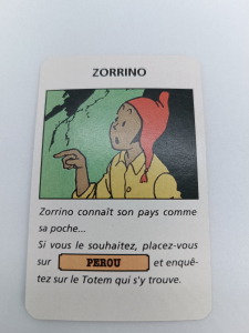 Article Zorrino - TINTIN ET LE PIÈGE DU TOTEM DHOR