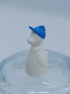 Article Poule coiffe Casquette Bleu - PANIC O POULAILLER