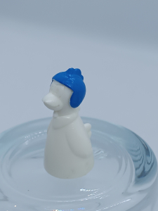 Article Poule coiffe Casque Bleu - PANIC O POULAILLER