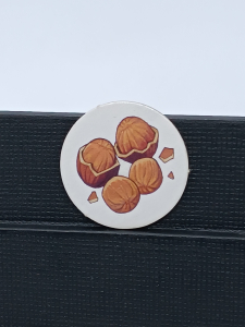 Article Jeton Noisettes - QUI L'A VU ?