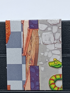 Article Porte grande salle - vue de dessus - QUI L'A VU ?