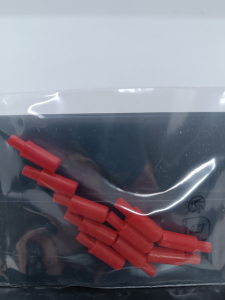 Article Lot de 10 pions rouges - TOUCHE-COULE