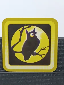 Article Carte hibou - RÉVEILLE PAS PAPA