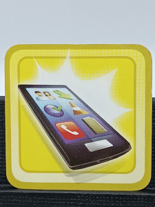 Article Carte "portable" - REVEILLE PAS PAPA!