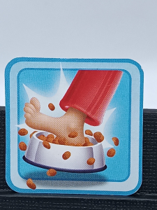 Article Carte "pied dans la gamelle" - REVEILLE PAS PAPA!