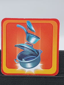 Article Carte "batterie de cuisine" - REVEILLE PAS PAPA!