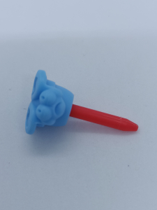 Article Tige ROUGE, insecte BLEU - MISS KIPIK