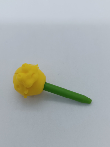 Article Tige VERTE, insecte JAUNE - MISS KIPIK