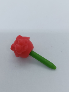 Article Tige VERTE, insecte ROUGE - MISS KIPIK