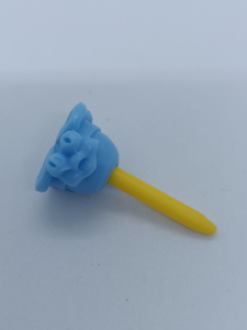 Article Tige JAUNE, insecte BLEU - MISS KIPIK