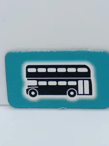 Article Ticket bleu bus - SCOTLAND YARD