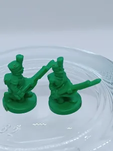 Article Infanterie - vert (lot de 2) - RISK LA CONQUÊTE DU MONDE