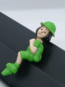 Article Alpiniste figurine femme - vert - GAROBOUC