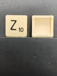 Article Z - noir - version voyage - SCRABBLE DE VOYAGE