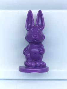 Article Lapin violet - CROQUE-CAROTTE