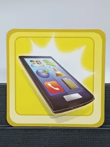 Article Grande carte "portable" - REVEILLE PAS PAPA VERSION PETITES CARTES
