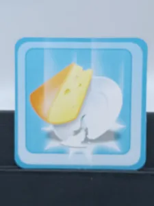 Article Carte "assiette de fromage" - REVEILLE PAS PAPA VERSION PETITES CARTES
