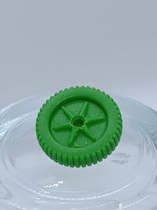 Article Roue increvable - 1000 BORNES - SUR UN PLATEAU