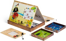 Image de la boite de jeu BATAILLE NAVALE &quot;PIRATES&quot; - JANOD