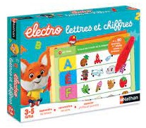 Image de la boite de jeu ELECTRO LETTRES ET CHIFFRES - NATHAN