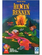 Image de la boite de jeu HEXEN RENNEN / COUSE AUX SORCIERES - QUEEN GAMES